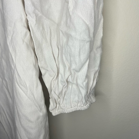 NWT Aritzia Sunday Best Delilah Longsleeve White Dress - Picture 5 of 9